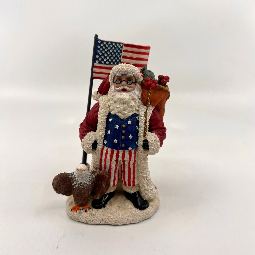 International Santa Claus Collection Christmas United States of America Figurine